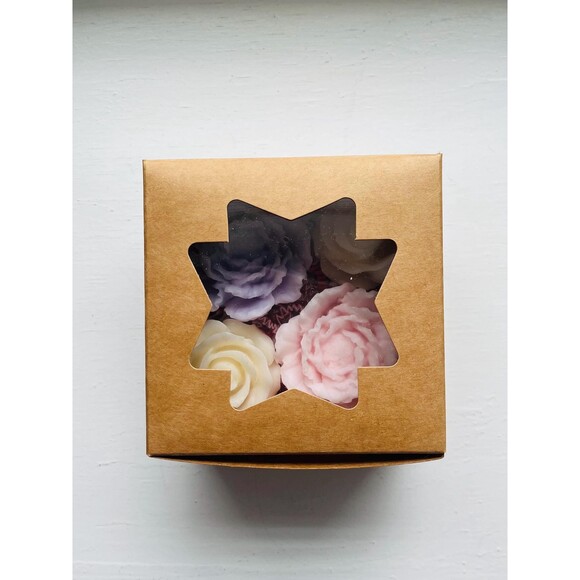 Floral Goats Milk Soap, Hostess Gift Set, Mothers Day, Valentines Day - Picture 7 of 7